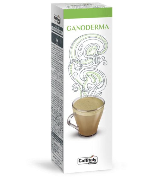 10 Capsule Ecaffè CAFFE' VERDE E GANODERMA Sistema Caffitaly System