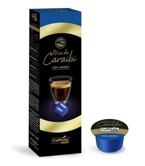 10 CAPSULE MAR DEI CARAIBI CAFFITALY SYSTEM