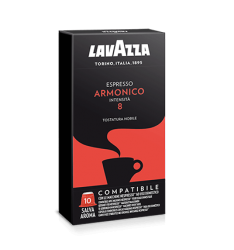 Box 10 Capsule Lavazza ARMONICO Compatibile Nespresso